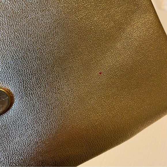 Vintage Avon Gold Lamé Clutch Purse 9x6 - Picture 3 of 8